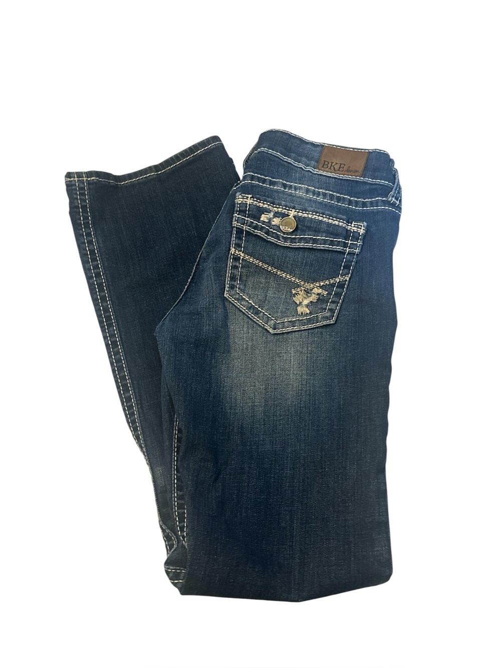 BKE Women's Dark Blue Boot Cut Jeans 28 x 31 1/2